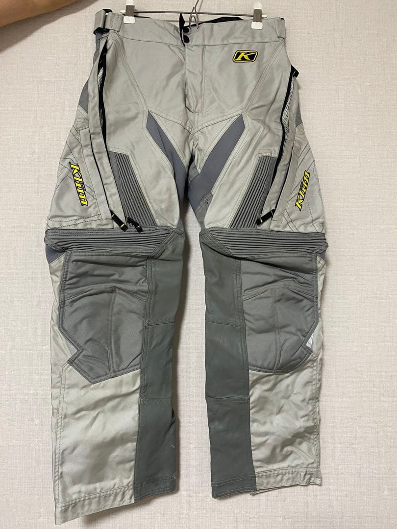 Klim ライディングパンツ ダカールパンツシェル　グレー メンズ