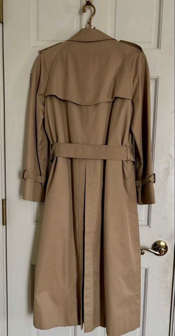 バーバリーダブルトレンチコート ウールライナー付7号サイズ