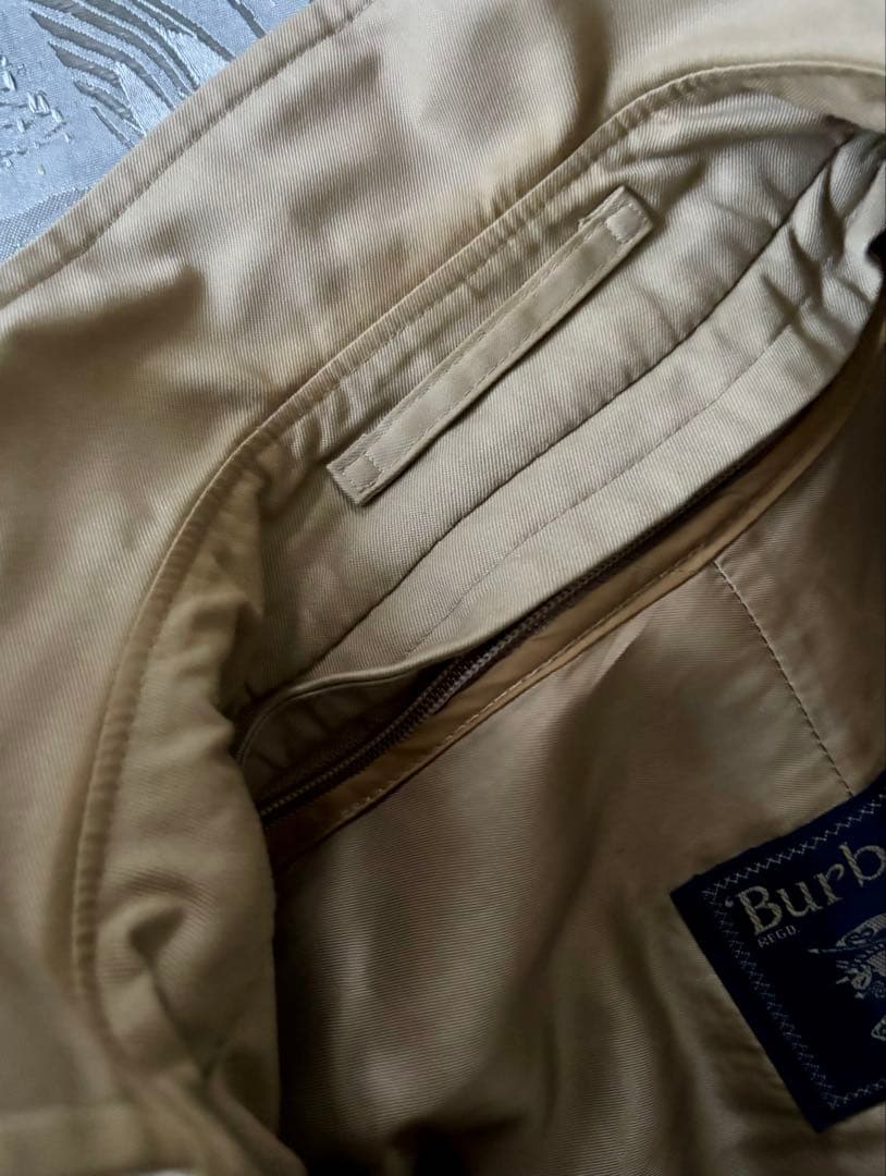 バーバリーダブルトレンチコート ウールライナー付7号サイズ