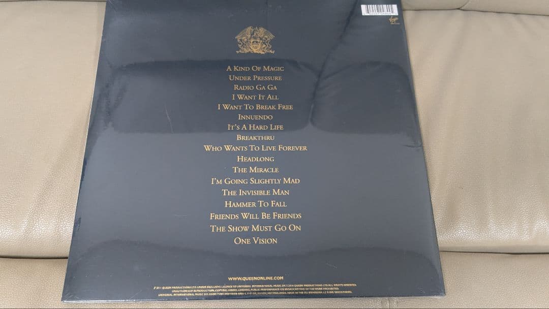 Queen Greatest HitsⅡ Two LP Set 輸入盤