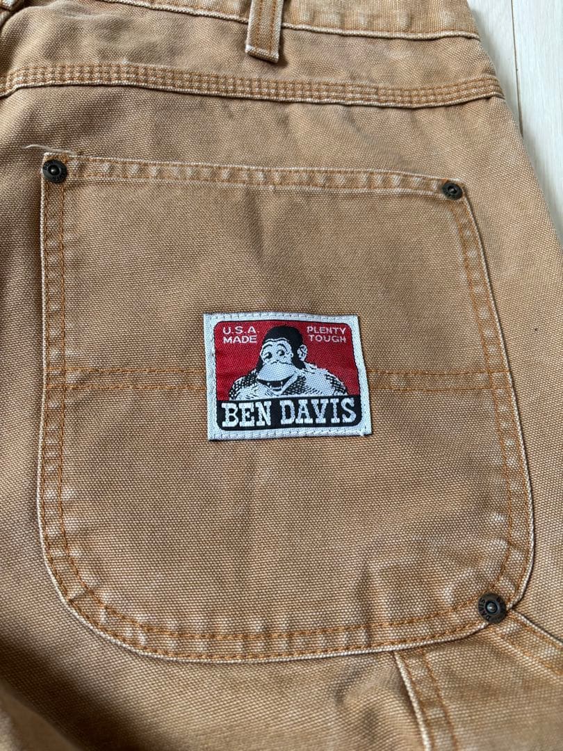 ベンデイビス　ダブルニーパンツ　ダックパンツ　W36 L30 カーハート 希少