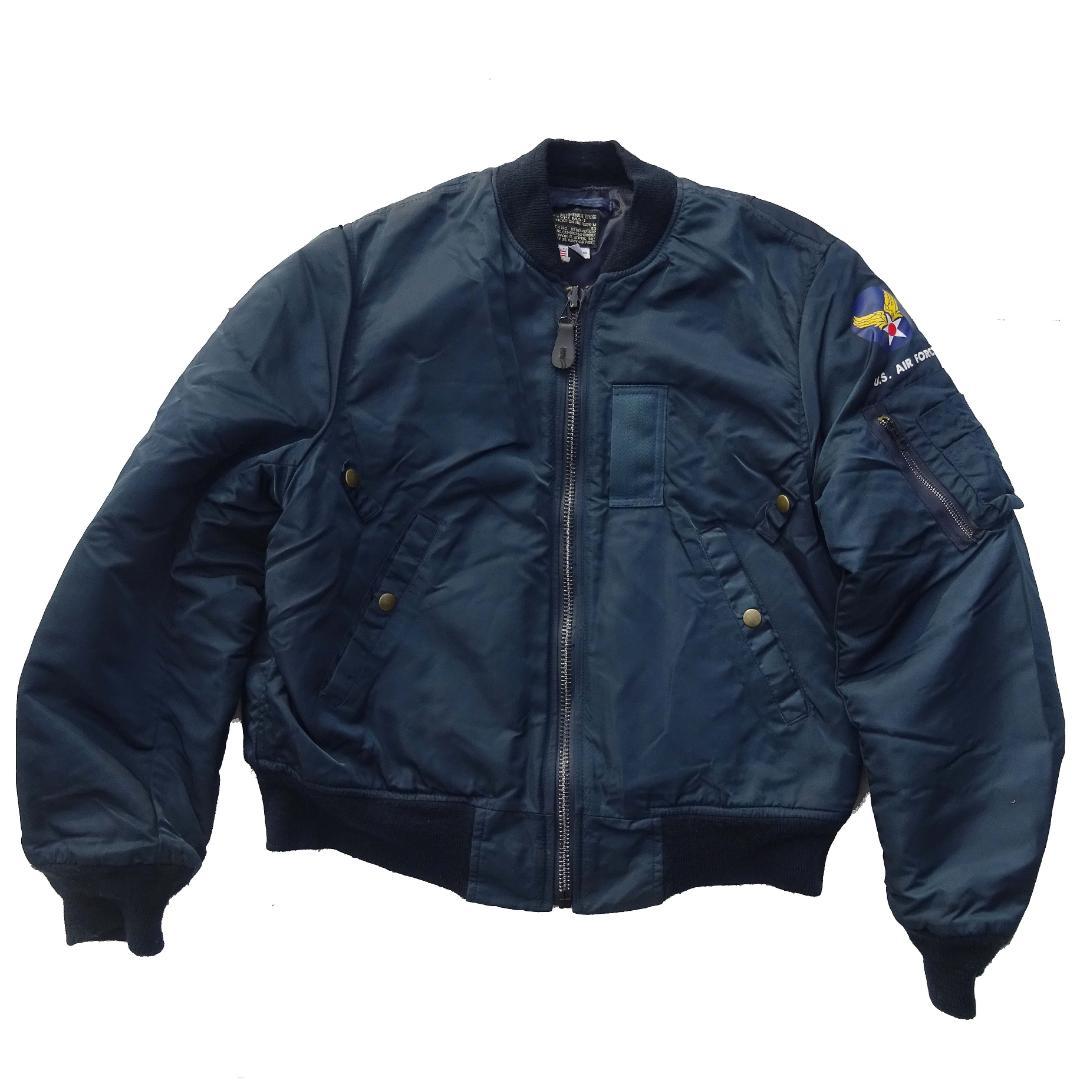 米国製 SPIEWAK スピワック MA-1 フライトジャケット ネイビー 40