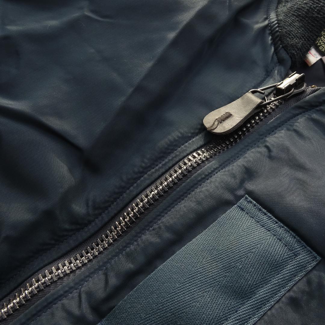 米国製 SPIEWAK スピワック MA-1 フライトジャケット ネイビー 40
