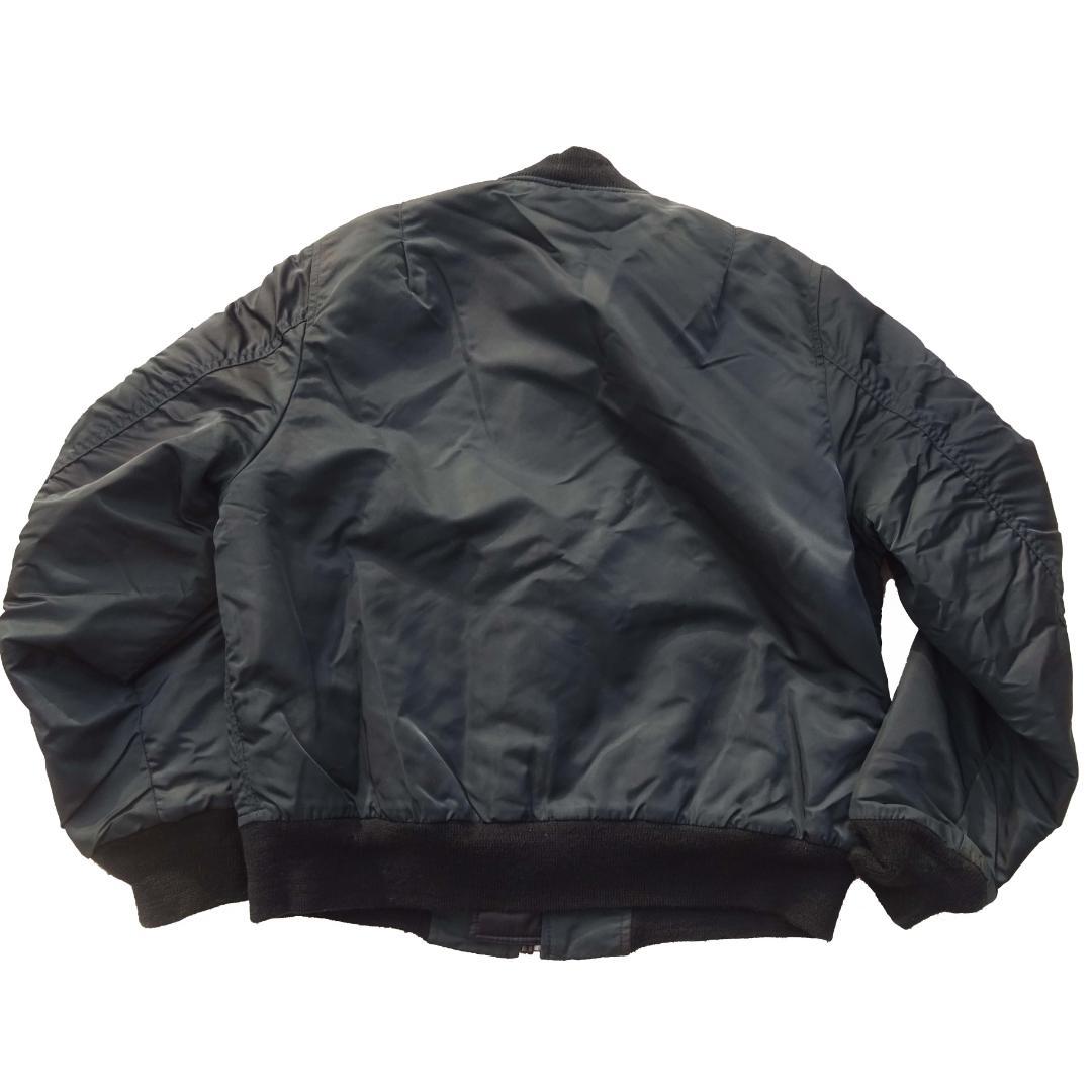 米国製 SPIEWAK スピワック MA-1 フライトジャケット ネイビー 40