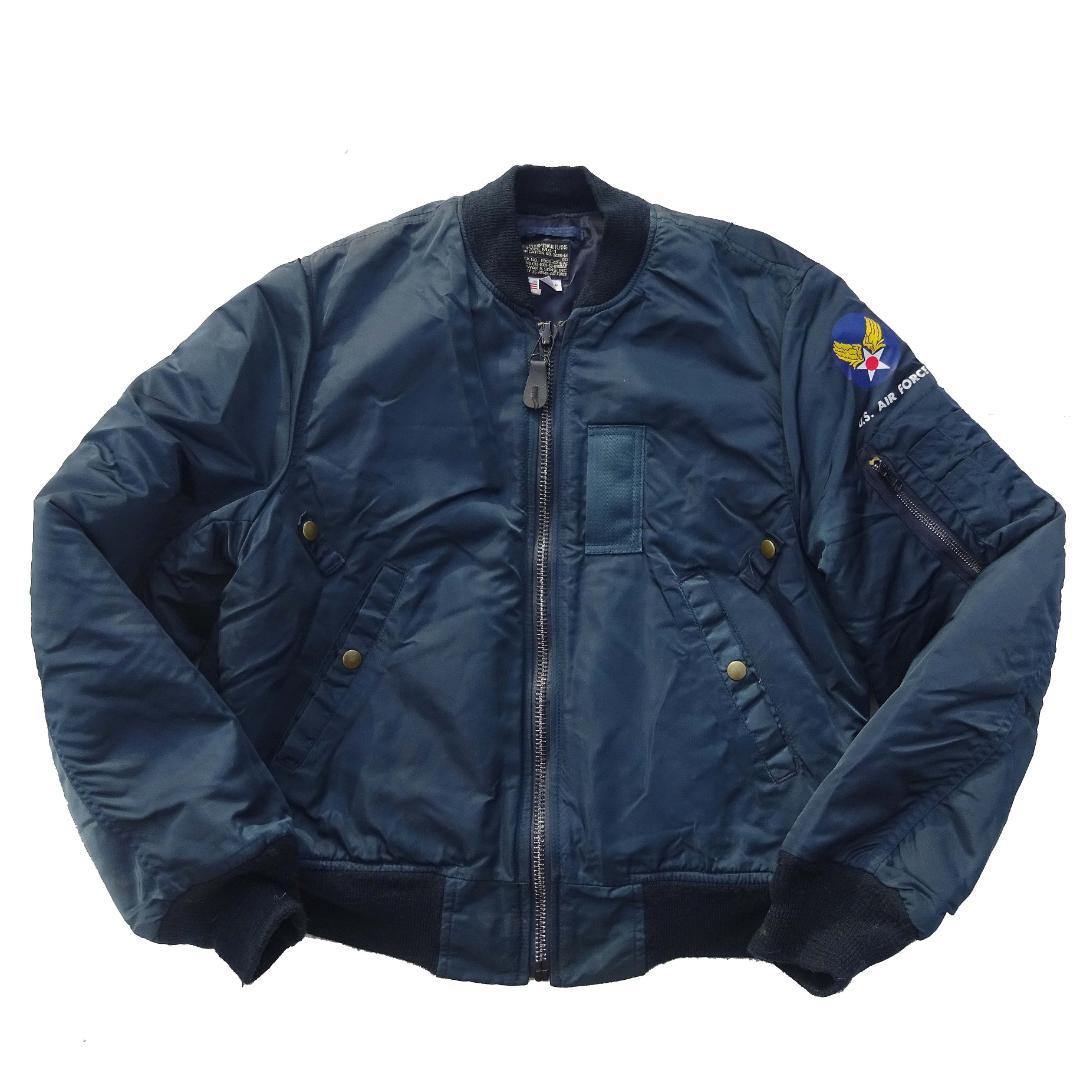米国製 SPIEWAK スピワック MA-1 フライトジャケット ネイビー 40