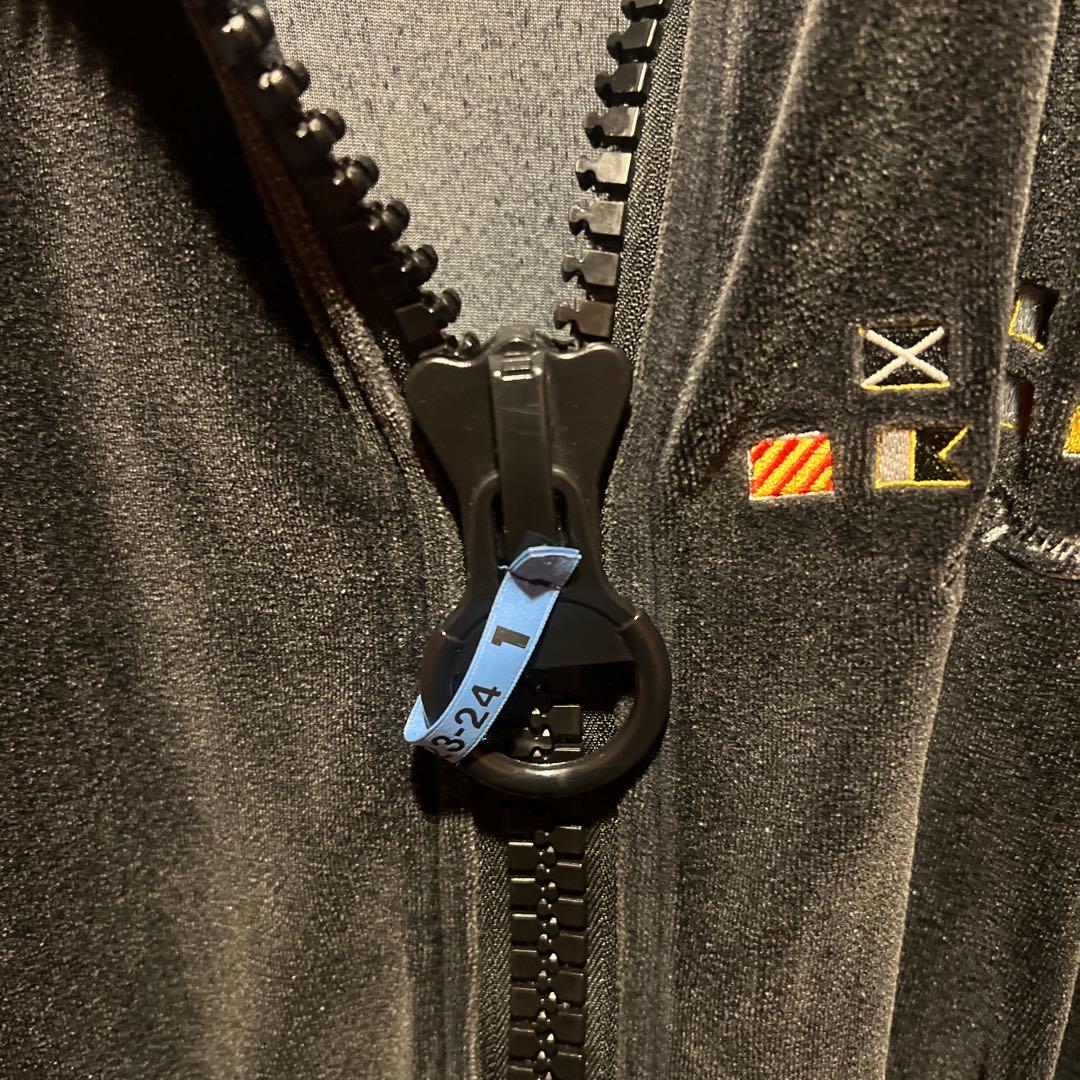 MIHARA YASUHIRO ベロアトラックジャケット　黒　48