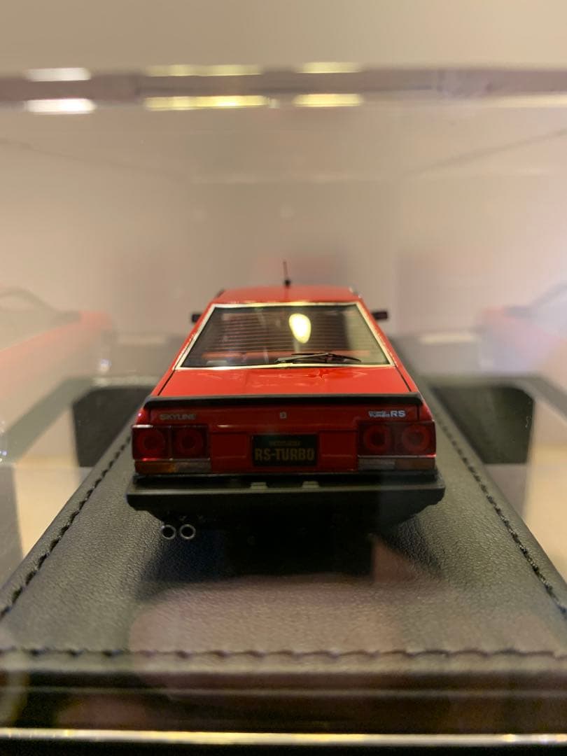 イグニッションモデル　1/43 スカイライン　RSターボ　R30 レッド