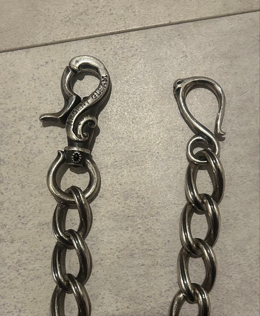 定33万⭐︎ARGENTGLEAMアージェントグリームウォレットチェーンAC-61