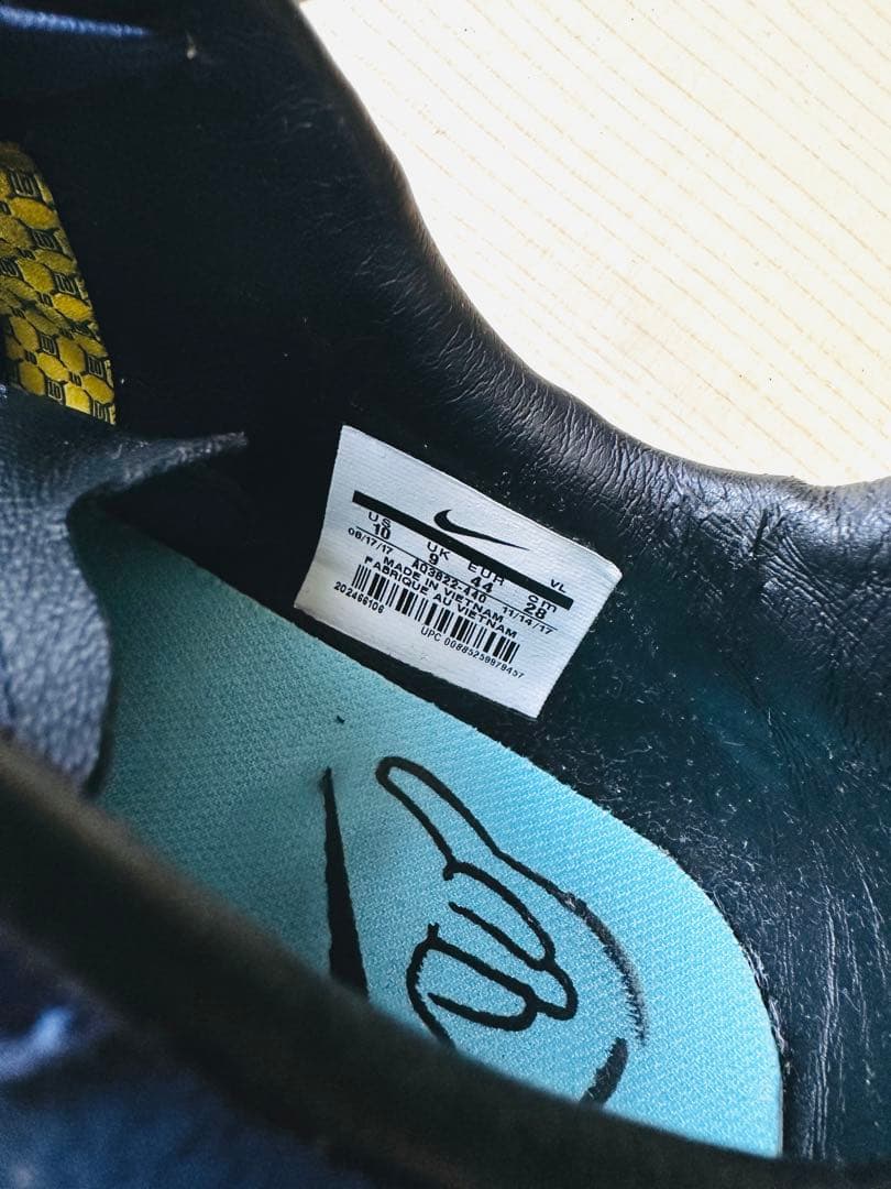 ナイキ サッカーシューズ ネイビー ロナウジーニョモデル