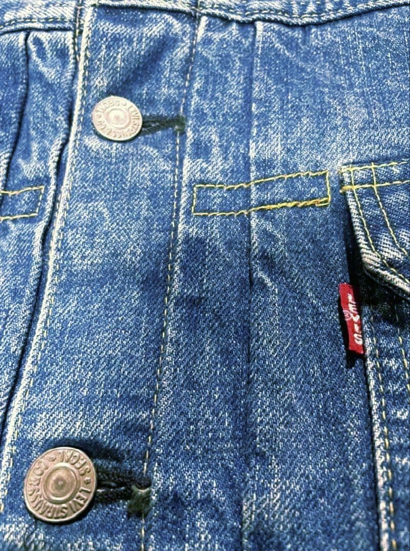 90s LEVI'S 71507XX 日本製J02 2nd復刻 BIG E