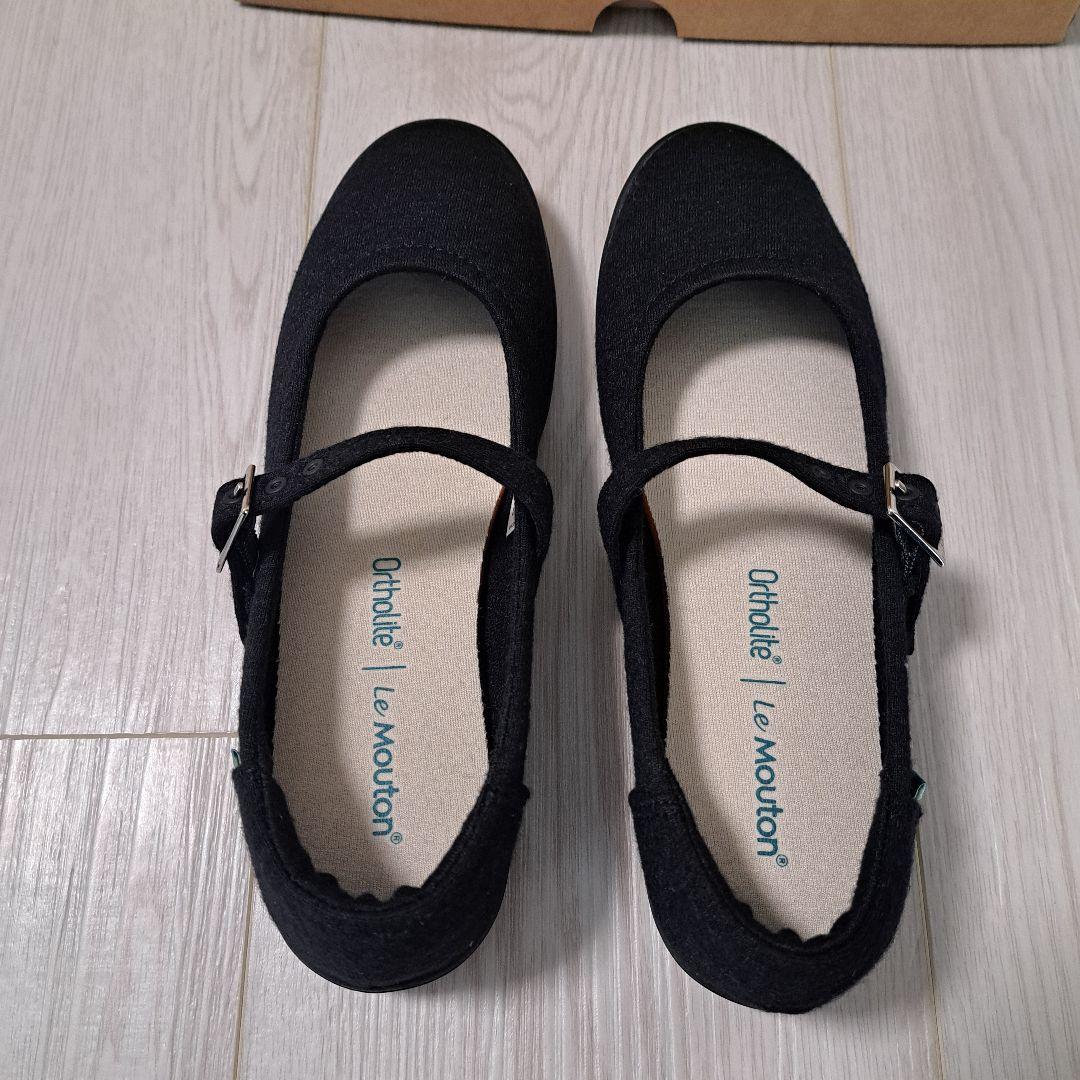 もえもえです　LeMouton Sweet 23.5cm ブラック