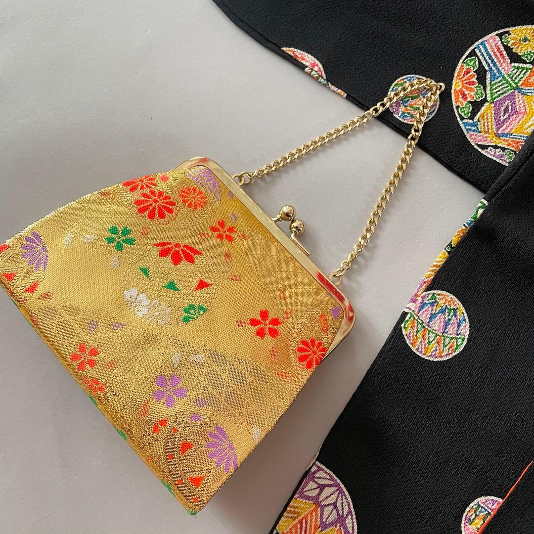 七五三　7歳　お着物セット　ハンドメイド　作り帯