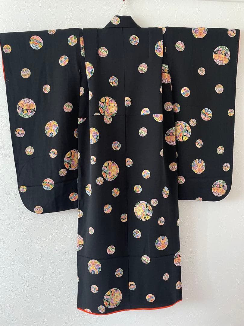 七五三　7歳　お着物セット　ハンドメイド　作り帯