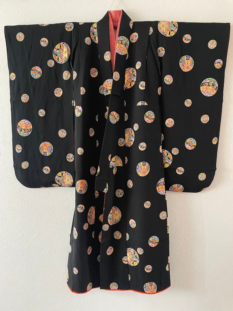 七五三　7歳　お着物セット　ハンドメイド　作り帯