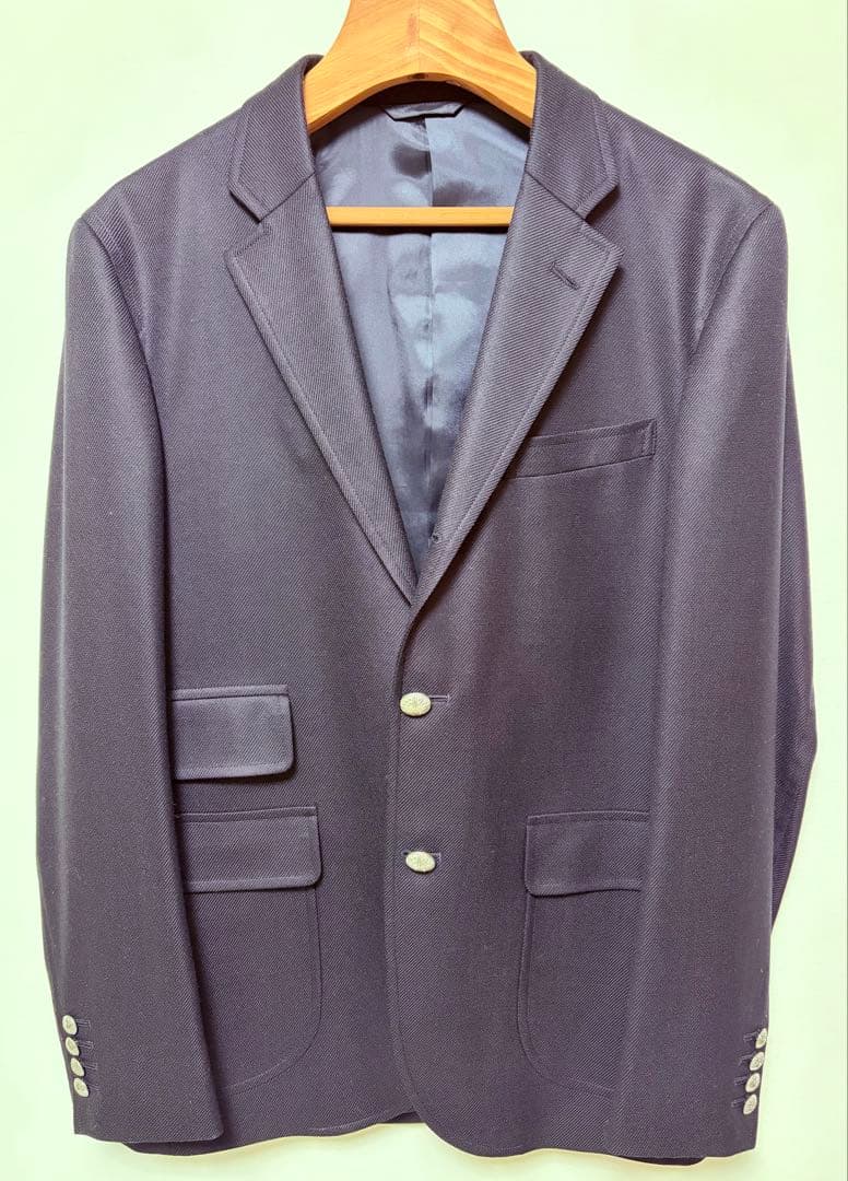 【新品未使用】メンズ　テーラードジャケット　銀ボタン　NEWYORKER