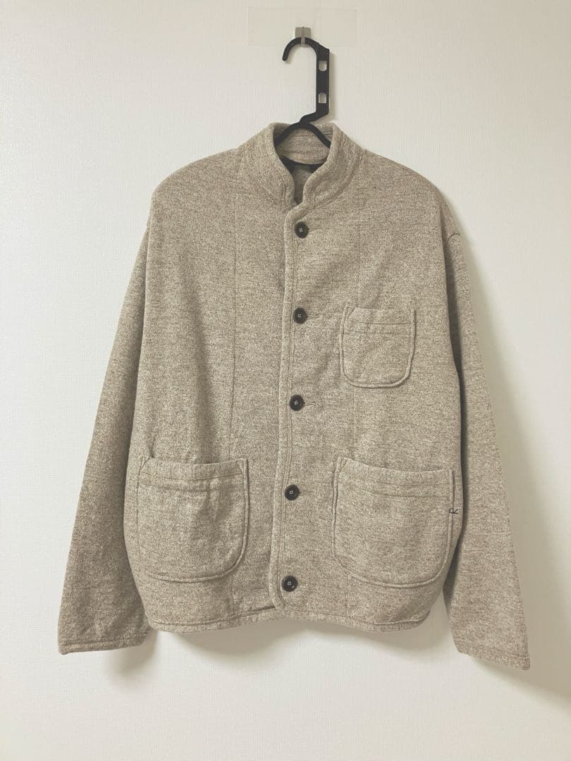 45R★ラムウールのニットジャケット★2