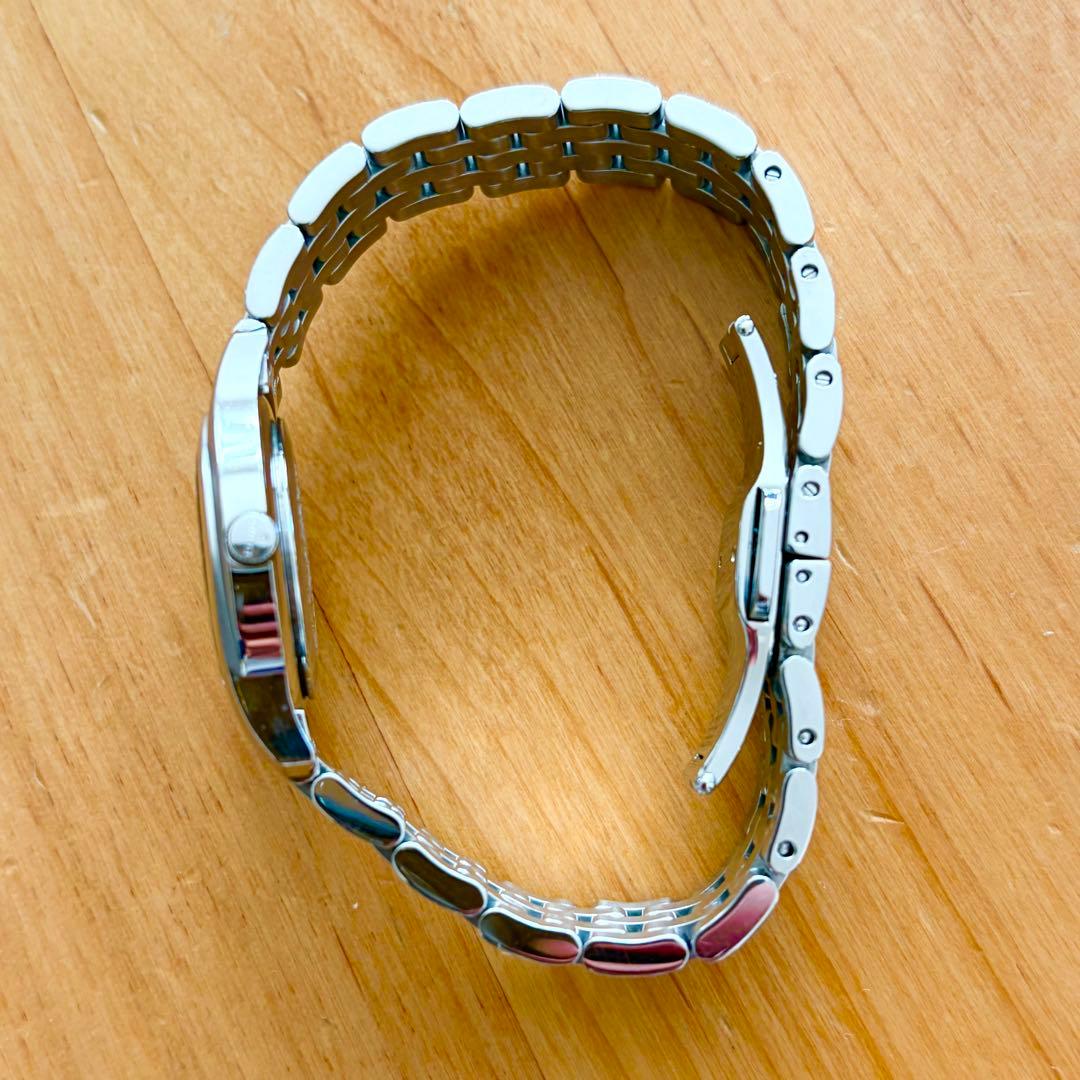 GUCCI グッチ 5500L ラウンドフェイス 腕時計 ステンレススチール