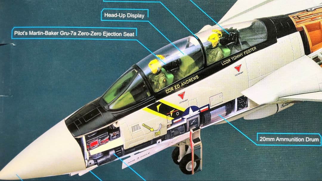 1/32 F14A 　4D VISION ビークルカットモデル　プラモデル