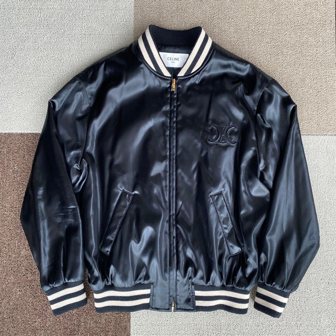 セリーヌ 22SS トリオンフ ロゴ スタジャン カザックジャケット 34