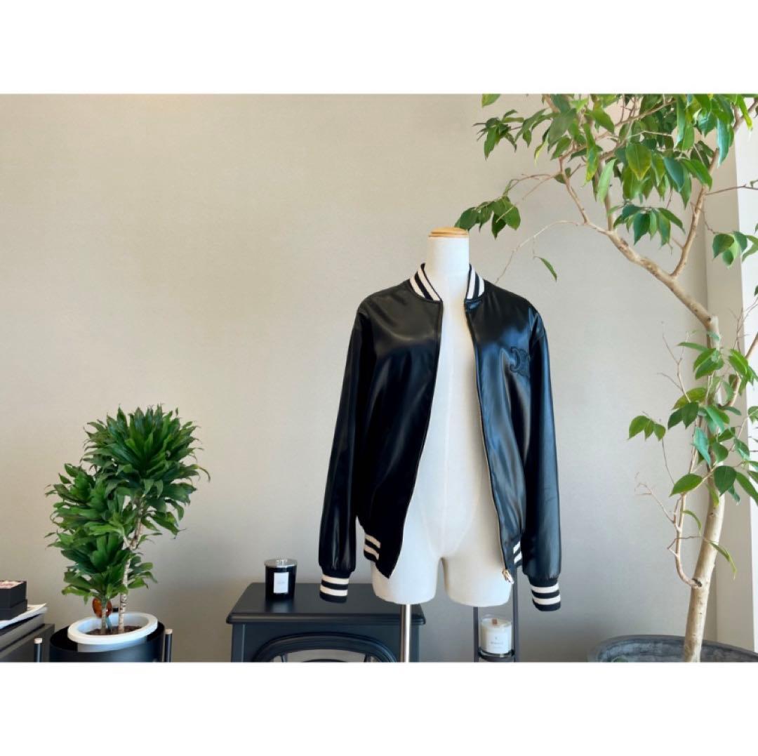 セリーヌ 22SS トリオンフ ロゴ スタジャン カザックジャケット 34