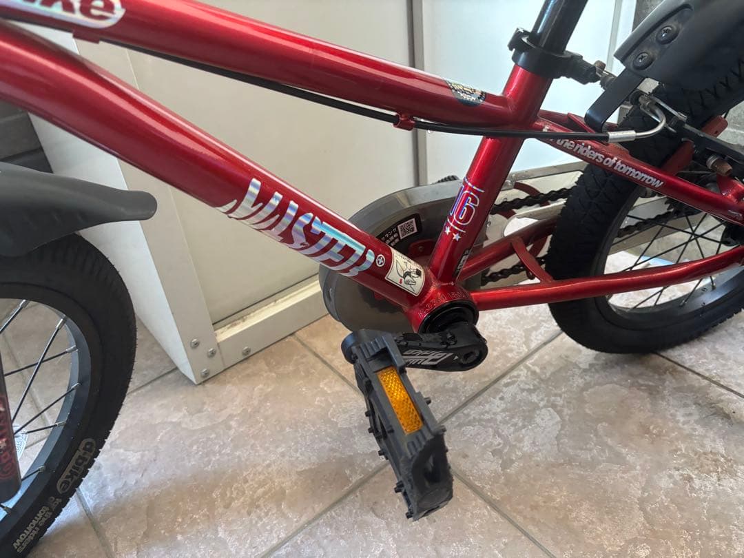 引き取り限定　アイデス　d-bike マスタープラス　16インチ　赤