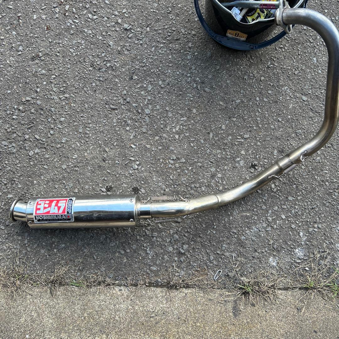 エイプ50〜100社外マフラー　爆音‼️最強‼️ 低音‼️コール等‼️最強爆音‼️