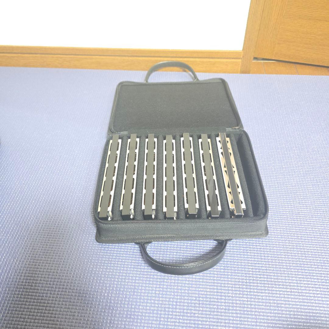 292】M. SUZUKI Humming トレモロハーモニカ　７本　TOMBO