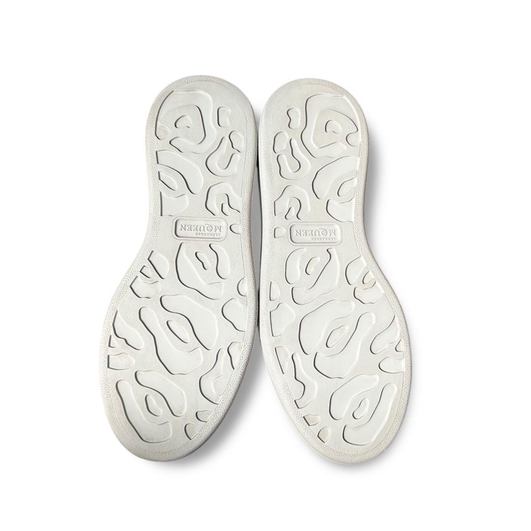 《超美品》アレキサンダーマックイーン 厚底 スニーカー ホワイト ピンク 38