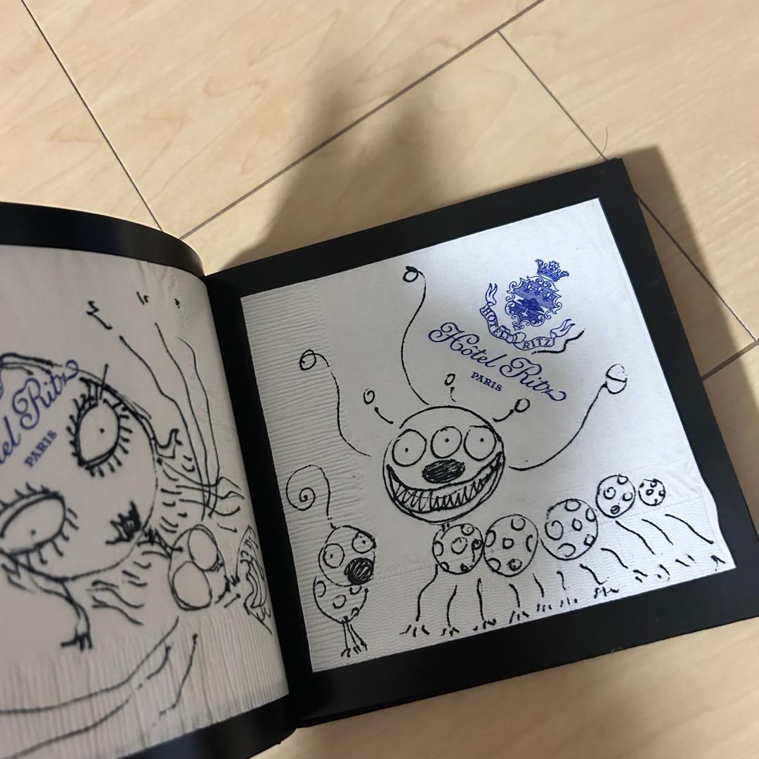 ティム・バートン 画集 ナプキンアート