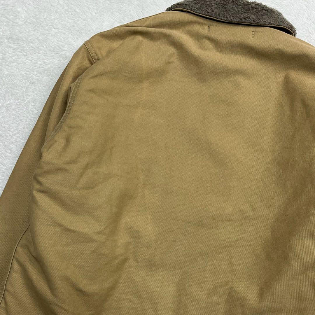 廃盤　希少　バズリクソンズ　USN ネイビー　デッキジャケット　L 東洋　n1