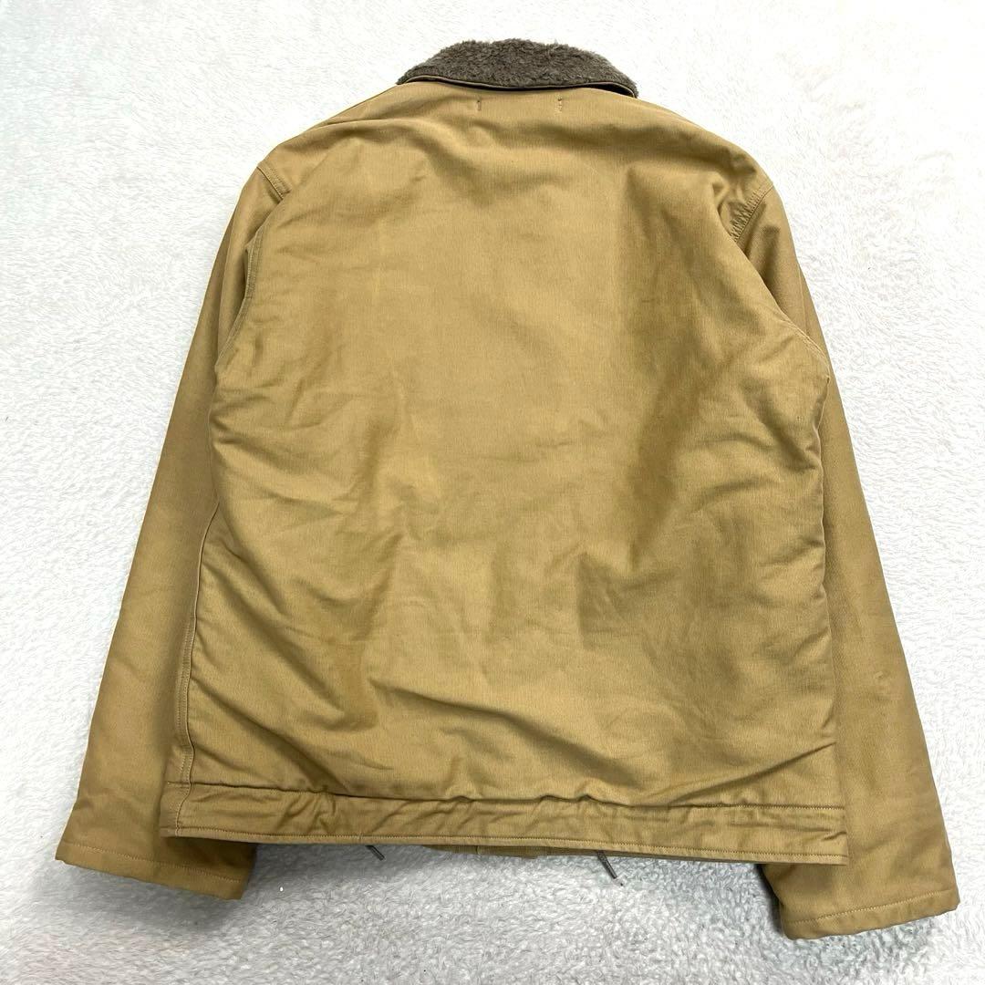 廃盤　希少　バズリクソンズ　USN ネイビー　デッキジャケット　L 東洋　n1