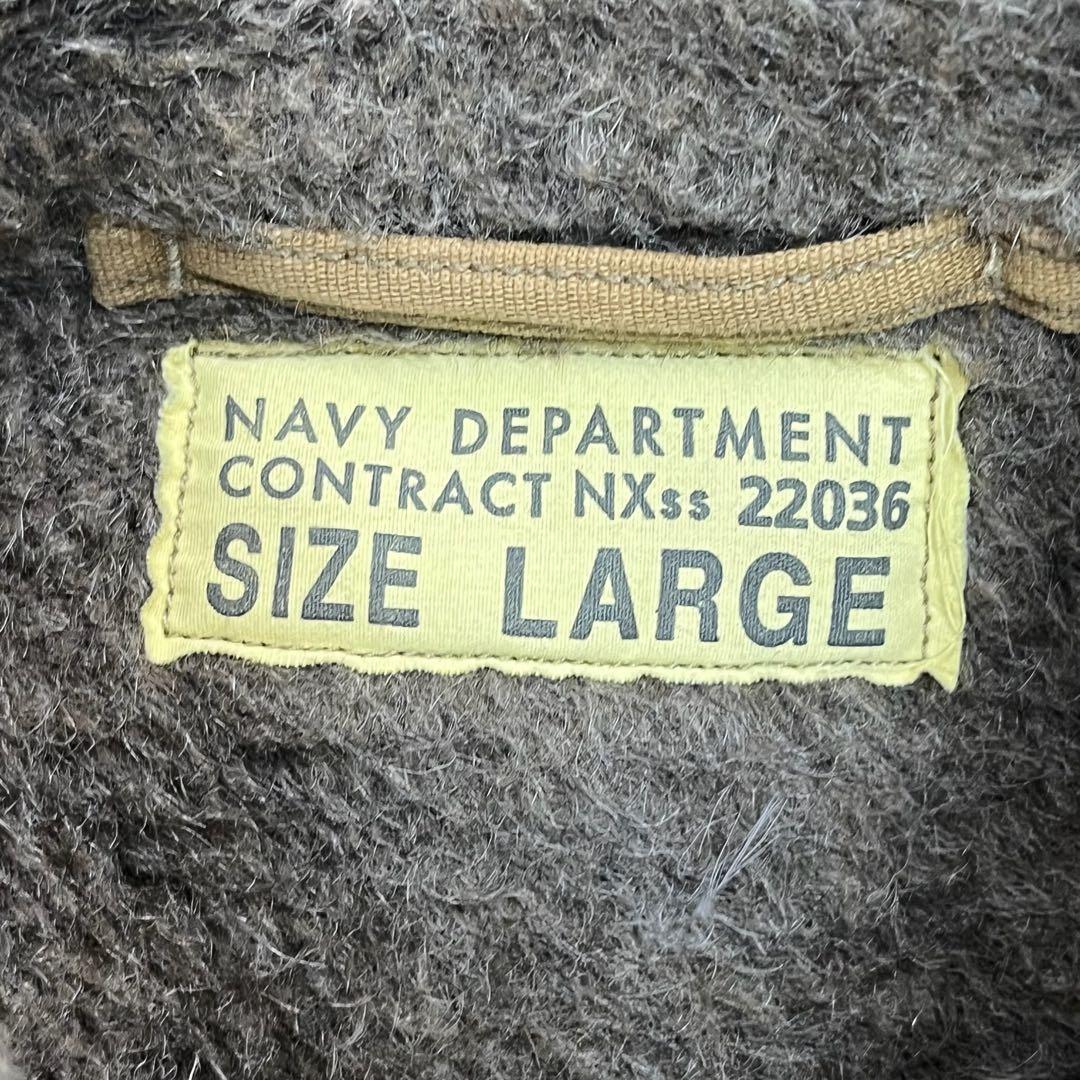 廃盤　希少　バズリクソンズ　USN ネイビー　デッキジャケット　L 東洋　n1