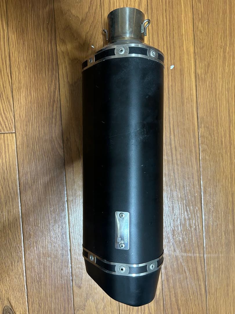 WR'S SS-OVALスリップオンマフラー（政府認証）