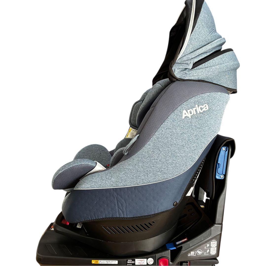 極美品✨ Aprica クルリラ ISOFIX対応 チャイルドシート 回転式