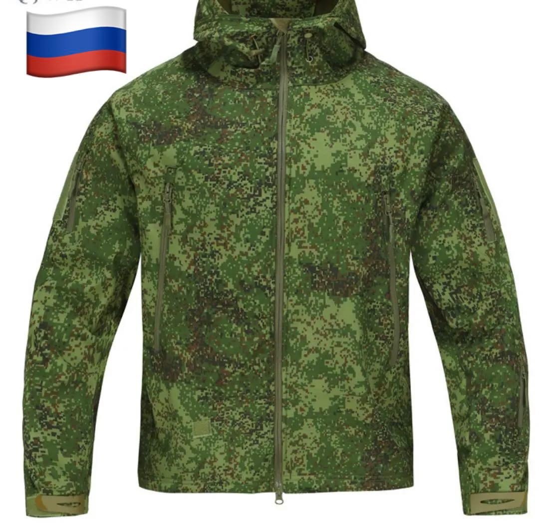 ロシア軍/北朝鮮軍現用迷彩戦闘服上下防水ゴアテックスタクティカル戦争