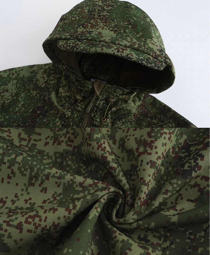 ロシア軍/北朝鮮軍現用迷彩戦闘服上下防水ゴアテックスタクティカル戦争