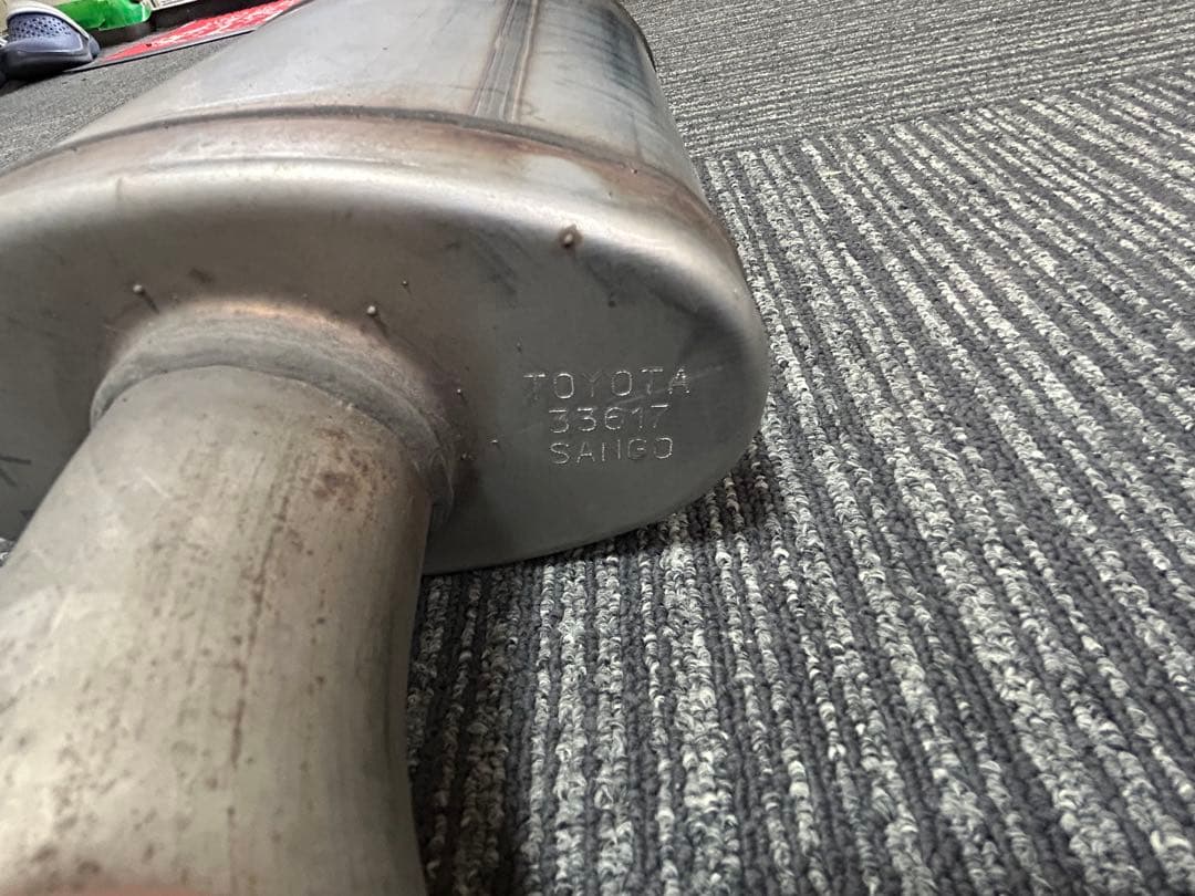 トヨタ 純正 30 ヴェルファイア 後期 マフラーセンターパイプ 触媒