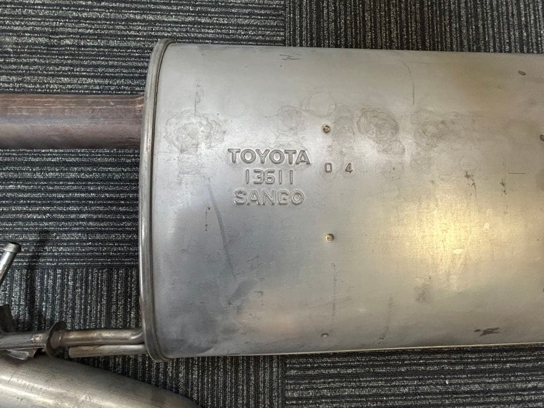 トヨタ 純正 30 ヴェルファイア 後期 マフラーセンターパイプ 触媒