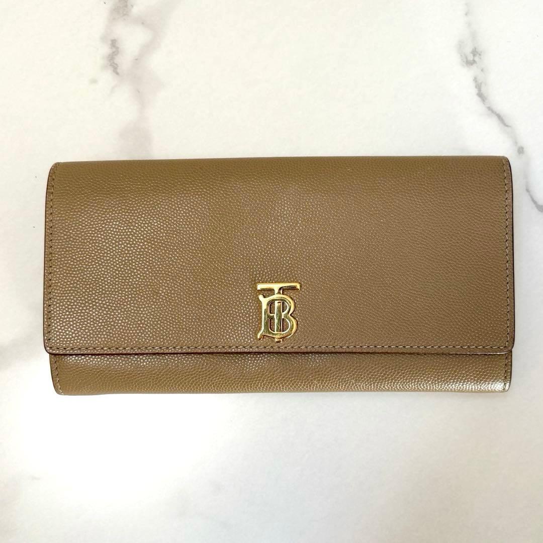 BURBERRY バーバリー TB コンチネンタル ロングウォレット ベージュ