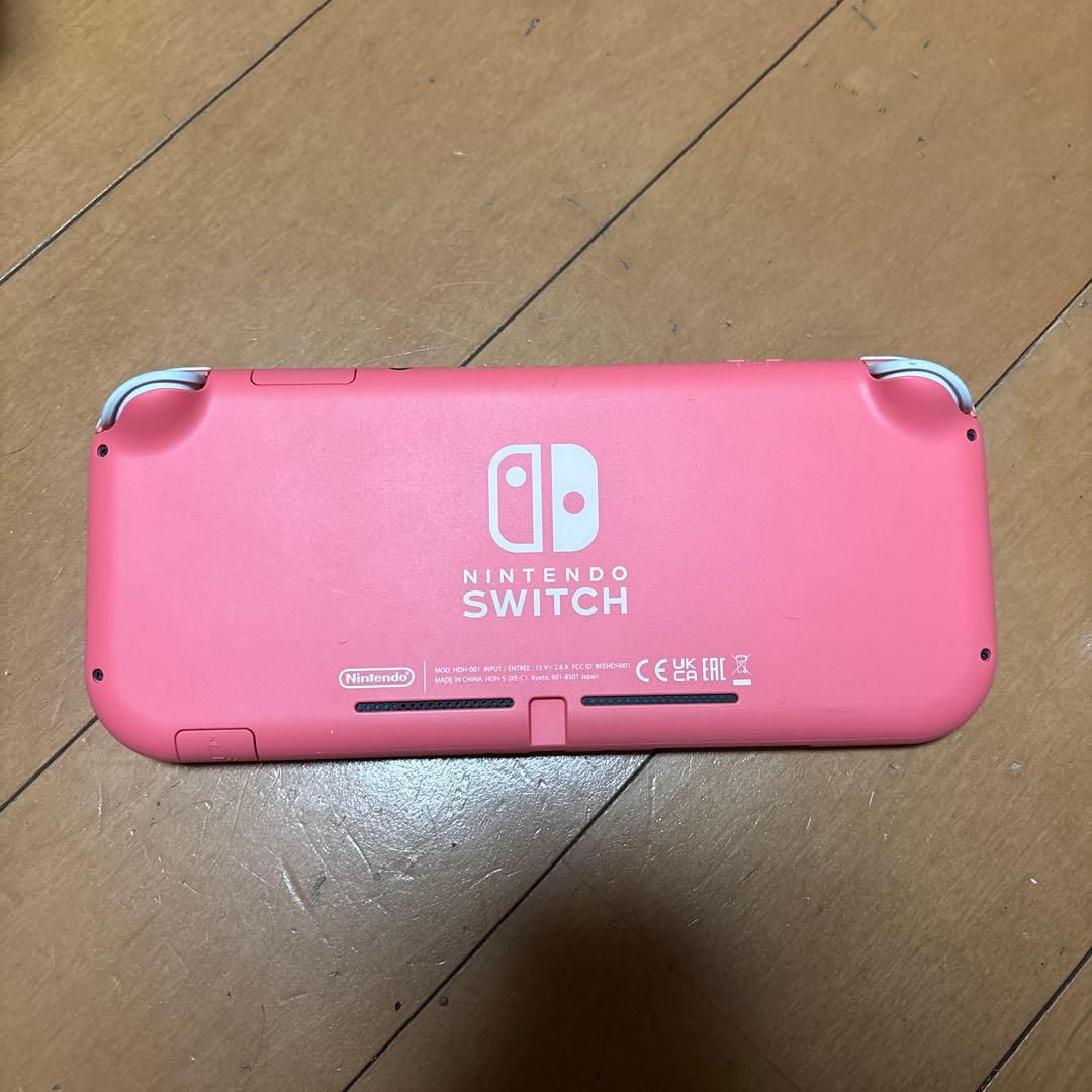 Nintendo Switch LITE コーラル　箱・充電器付き