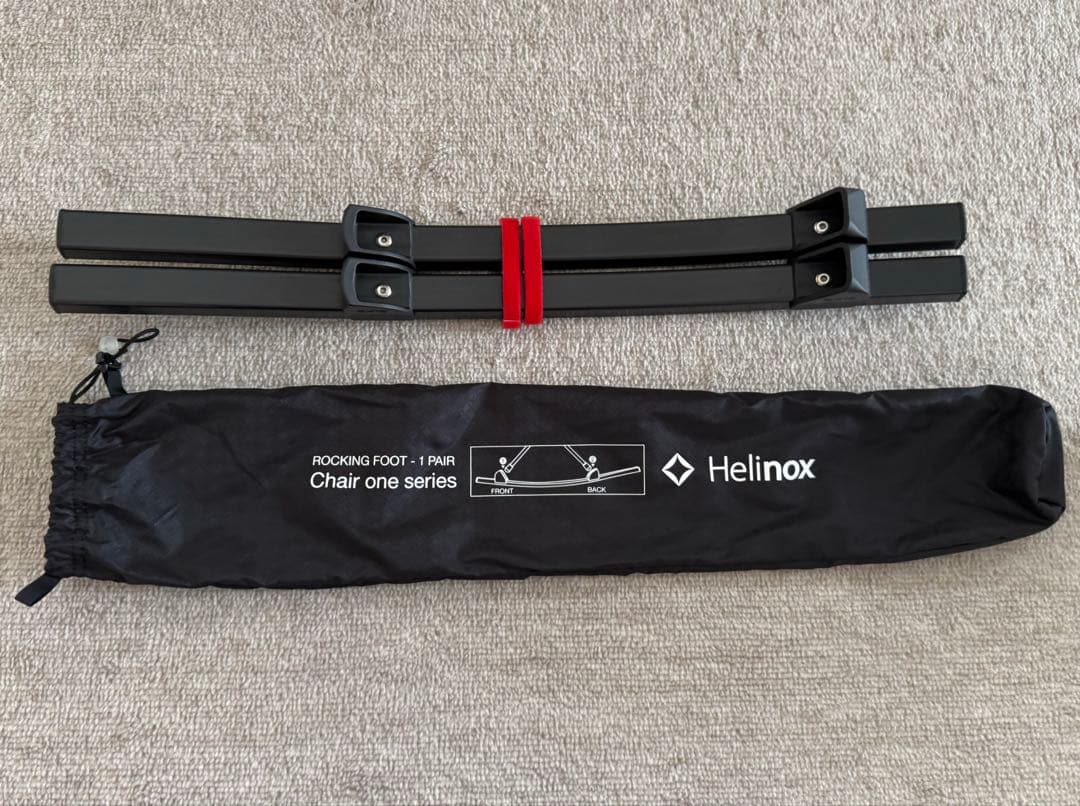 【未使用】Helinox ダウン シートウォーマー ＋ロッキングフット
