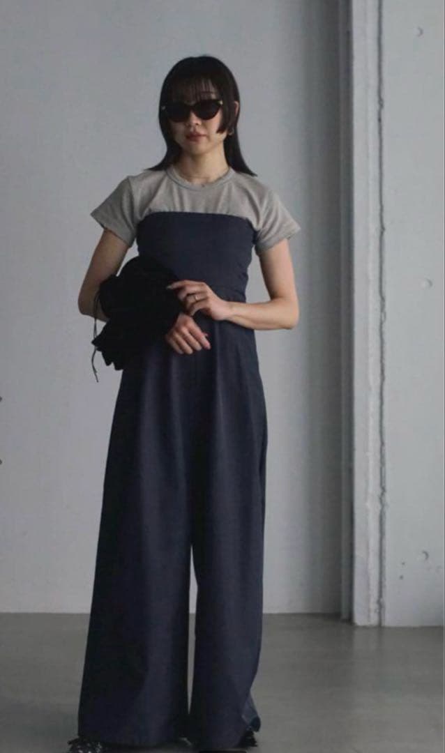 room306 Bare Tuck Wide All-in ブラック　Mサイズ