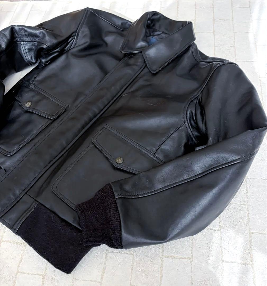 Willis& レザージャケット（牛革）　Mサイズ