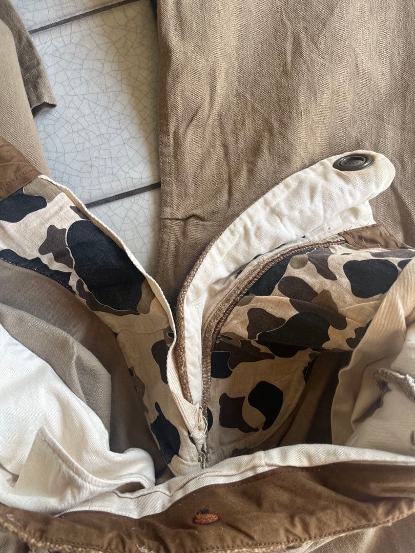 KAPITAL キャピタル　希少 本革仕様 チノ ピエロパンツ ベージュ 3