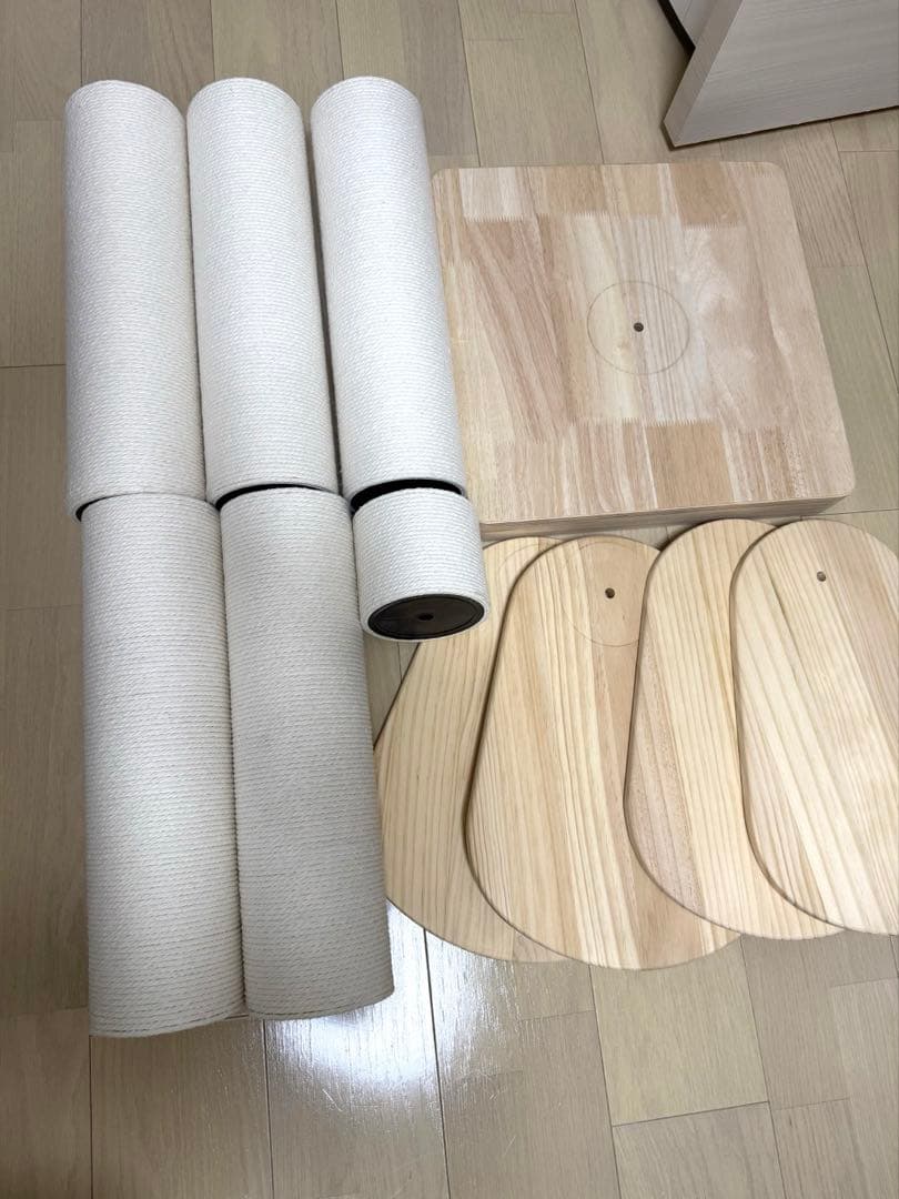 sumika 突っ張り型木製キャットタワー