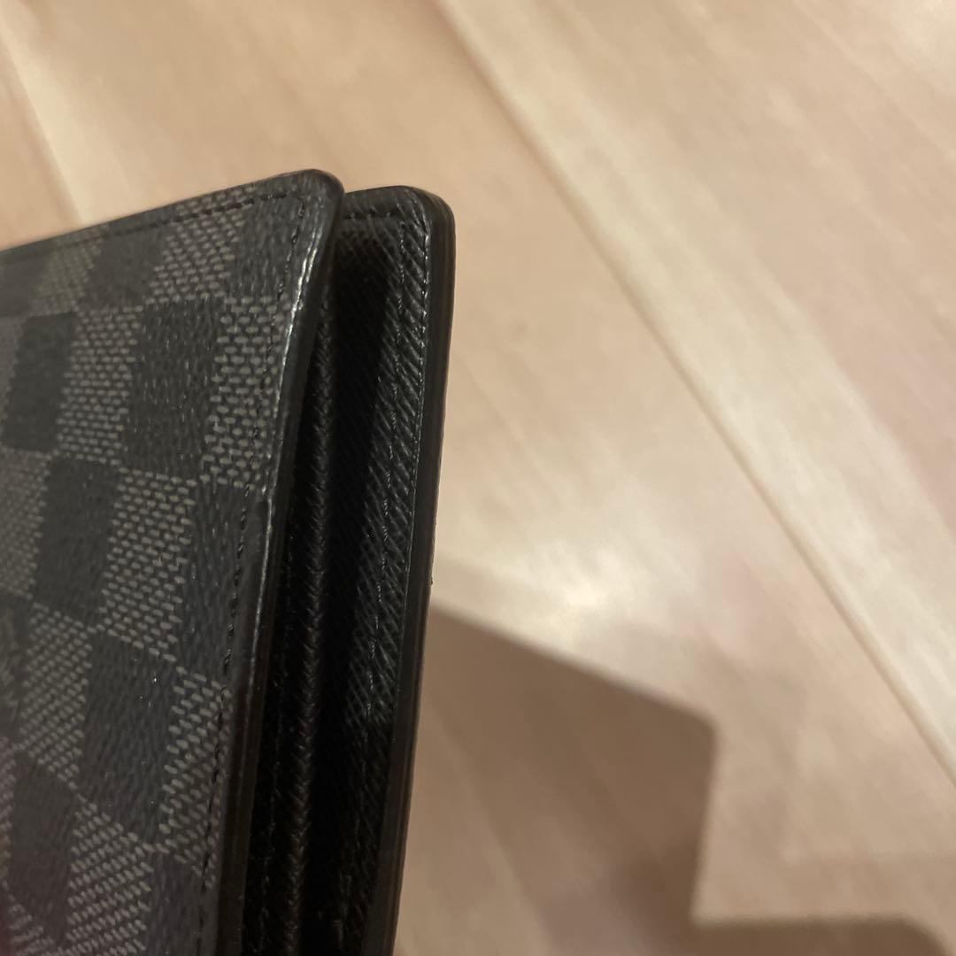 【美品・最終値下げ】Louis Vuitton ダミエ 二つ折り財布