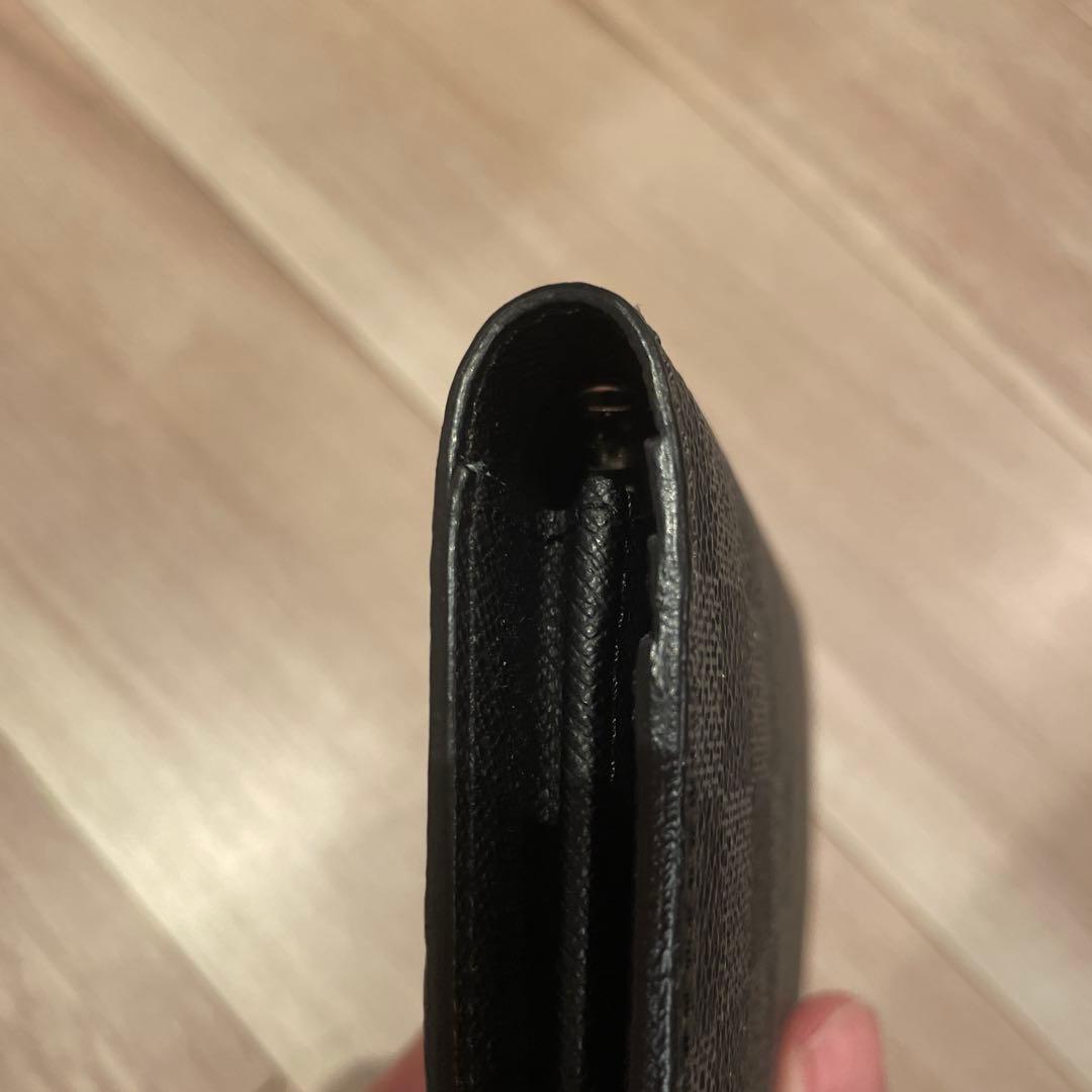 【美品・最終値下げ】Louis Vuitton ダミエ 二つ折り財布