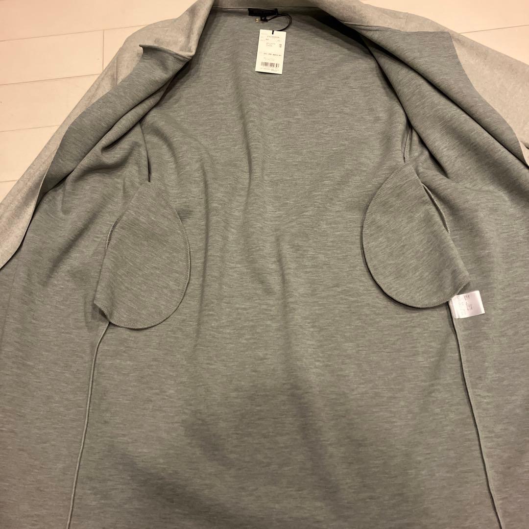 新品DUALVIEWベルト付きライトグレーコート40 47300円