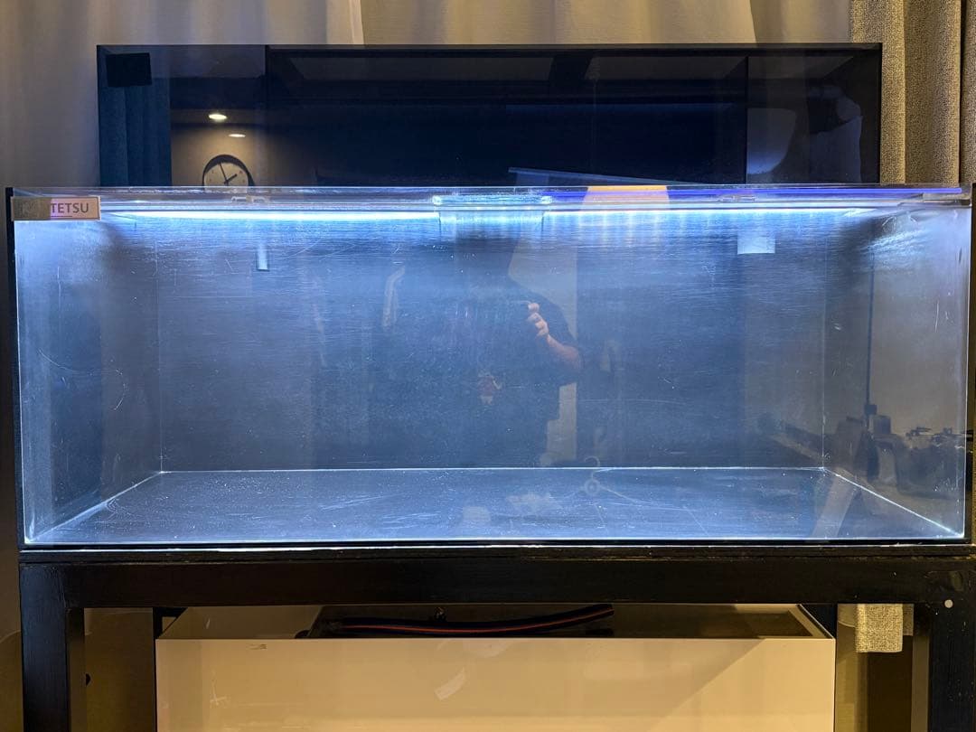 AQUA　　引取限定　カンテツ水槽 上下2段セット　東京練馬区