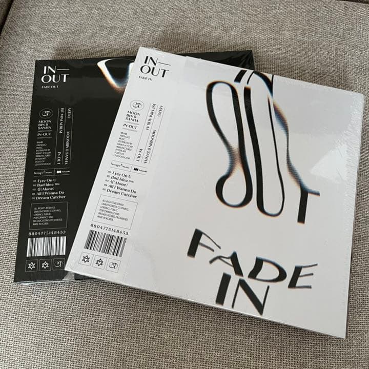 未開封 ASTRO MOONBIN & SANHA IN-OUT